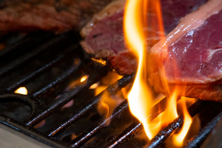 Brazilian barbecue the famous "barbecue" Brazilian foodの写真素材