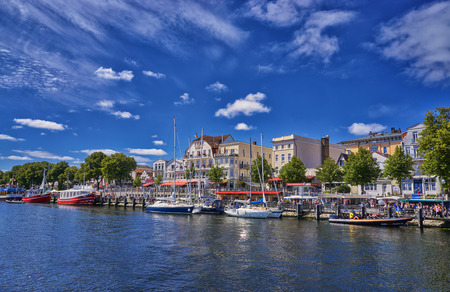 Warnem?nde, Rostock, Germany A tour of the tourist town lined with restaurants, stores and parks