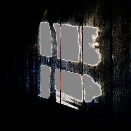 Window as a dark abstract background.