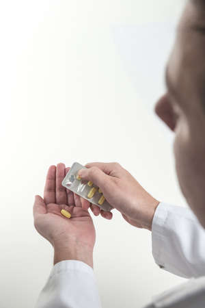 Tablets medicine for people's health to heal diseasesの写真素材