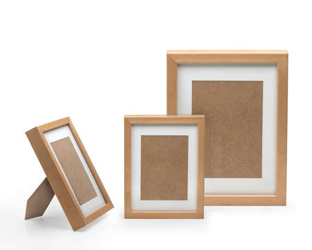Three picture frames.