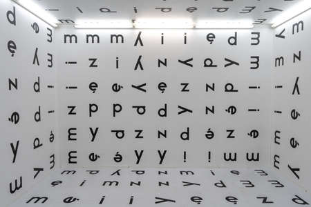 Part of permanent exhibition in MOCAK Museum of Contemporary Art in Cracow, Polandのeditorial素材