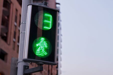 Traffic lights regulations.の写真素材