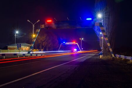 police station on the highway