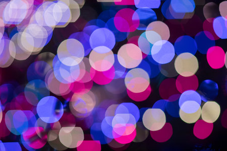 colorful and beautiful bokeh background