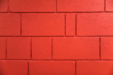 Red Brick wall for background or textureの写真素材