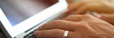 man hand tablet keyboard on desk