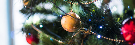 christmas tree and toys background