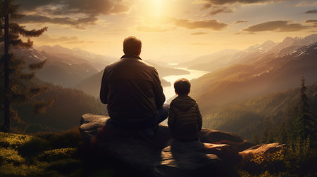 Generated with AIの素材