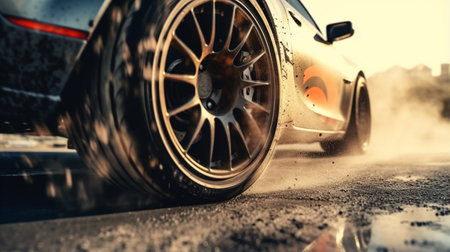 Generated with AIの素材