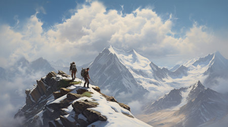 Generated with AIの素材