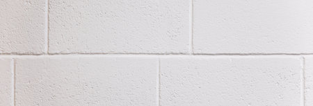 the white brick wall backgroundの写真素材