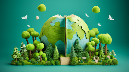 Generated with AIの素材