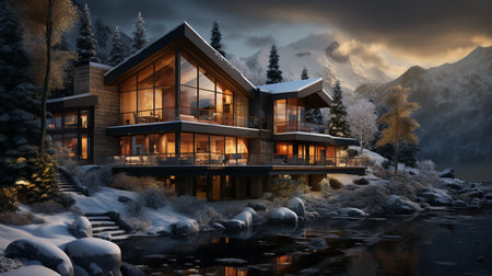 Generated with AIの素材