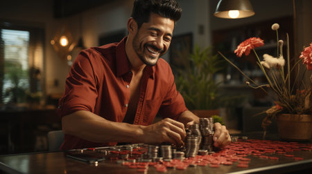 Generated with AIの素材