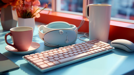 Generated with AIの素材