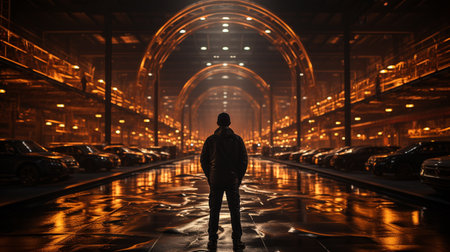 Generated with AIの素材