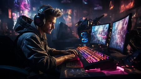 Generated with AIの素材