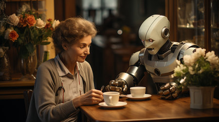 Generated with AIの素材