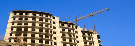 Construction of the building.