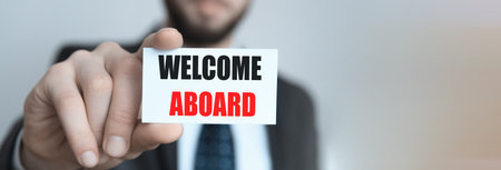 Businessman holding a carの写真素材