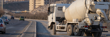 Construction process of high-rise buildings in the cityの写真素材