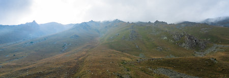 Rocky mountain country, mountain nature, landscape picture