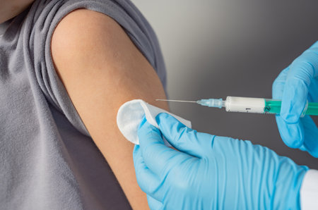 Doctor Vaccinating a Child â€“ Child Immunization and Healthcare Concept