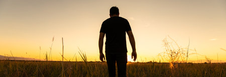 Going Towards the Light: A Spiritual Journeyの写真素材