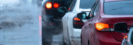 Snowmelt and Drainage Issues Causing Traffic Disruptions and Road Hazards.