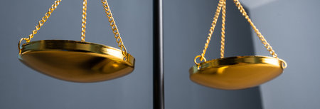 The Scales of Justice, legal profession.の写真素材