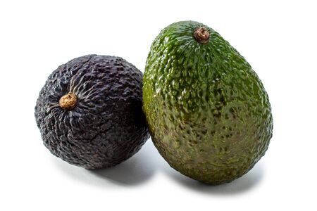 Avocado isolated on white background