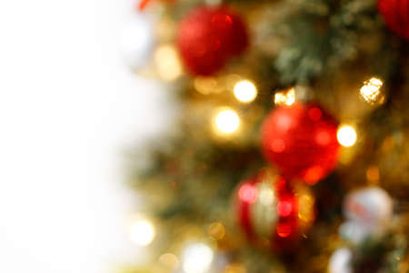 Beautiful background with balls for merry christmas