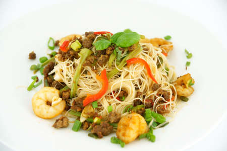 Asian noodles の写真素材
