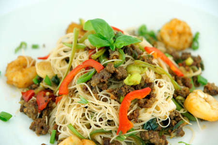 Asian noodles の写真素材