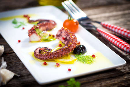 Octopus Salad の写真素材