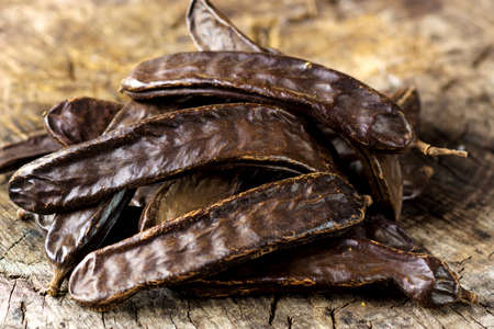Carob Podsの写真素材