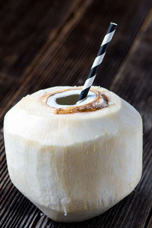 Coconut Water Drinkの写真素材
