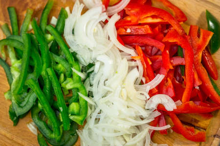 Fresh Cut Vegetablesの写真素材