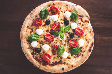 Delicious pizzaの写真素材