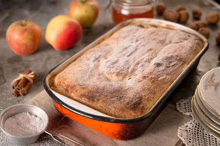 Ribniska povanca - slovenian traditional foodの写真素材