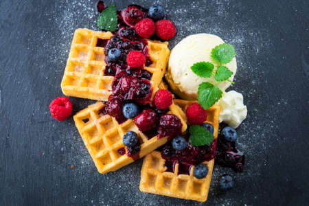 waffleの写真素材