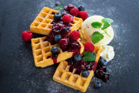waffleの写真素材