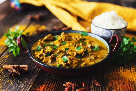 indian curryの写真素材