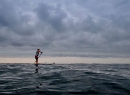 paddle Surfの写真素材