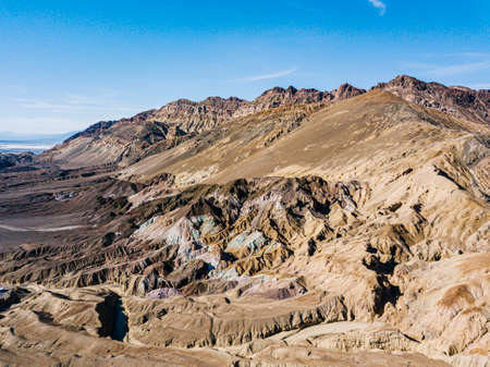 Amazing view of colorful Artists Palette.Death Valley National Park.California.USAの写真素材