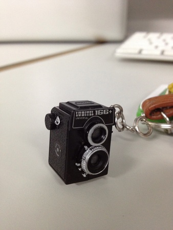 Camera keyring