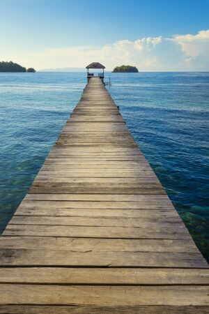 walkway to the sea