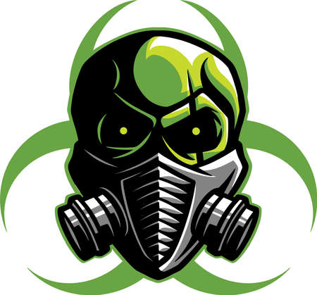 poison mask symbolのイラスト素材
