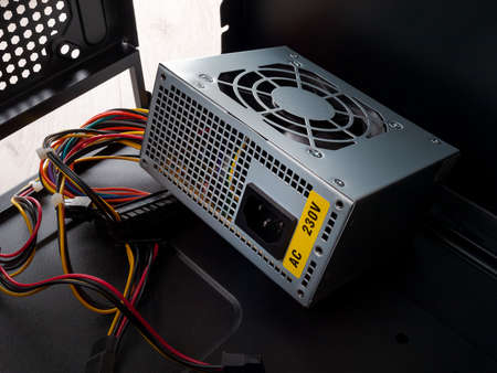 Power supply in a desktop computer, selection and repair of computer components, installation